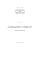 Financijska i mikroekonomska analiza učinkovitosti poduzeća Energetra j.d.o.o.