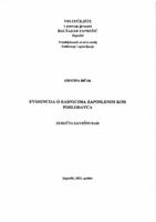 Evidencija o radnicima zaposlenima kod poslodavca