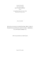 Regionalni razvoj Republike Hrvatske s posebnom komparacijom otoka i brdsko-planinskih  područja