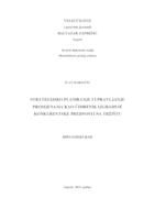 Strategijsko planiranje i upravljanje promjenama kao čimbenik izgradnje konkurentske prednosti na tržištu