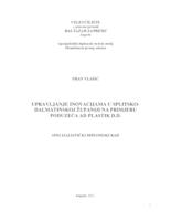 Upravljanje inovacijama u Splitsko-dalmatinskoj županiji na primjeru poduzeća AD PLASTIK d.d.