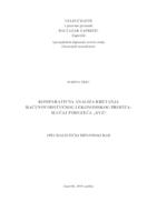 Komparativna analiza kretanja računovodstvenog i ekonomskog profita: Slučaj poduzeća „XYZ“