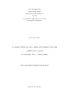 Analiza poslovanja i financijskog stanja Ledo d.d. za razdoblje 2015. – 2018.