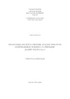 prikaz prve stranice dokumenta Financijska izvješća i metode analize poslovno gospodarskog subjekta na primjeru "Kamen Zelina d.o.o."