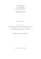prikaz prve stranice dokumenta Financiranje poduzetničkih poduhvata na primjeru Zadarske županije