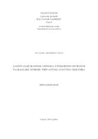 prikaz prve stranice dokumenta Zasnivanje radnog odnosa s posebnim osvrtom na razlike između privatnog i javnog sektora