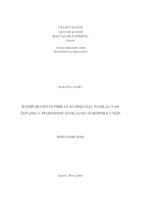 prikaz prve stranice dokumenta Komparativni prikaz suzbijanja nasilja nad ženama u pojedinim zemljama Europske unije